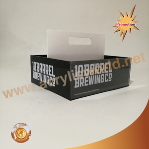 Boîte à bonbons en acrylique noir, conteneur de présentation ouvert pour bonbons, chocolats et en-cas - Product Image 6