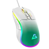 Mouse Newly Developed Patriotism JM-68 Gaming Competitive Mouse RGB Lighting 7200DPI Professional Gaming Chip Gaming Mouse