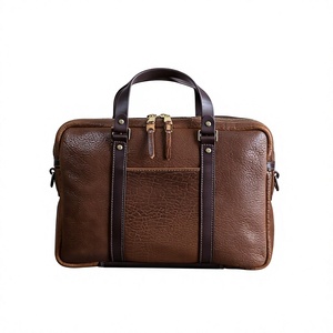 Sacs messager pour ordinateur portable en cuir véritable écologique, prix d'usine B S International, légers, imperméables, faciles à transporter - Product Image 3