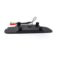 Monitor kaca spion mobil, LCD Clip-on 4.3 inci untuk parkir mobil Aftermarket elektronik mobil