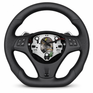 <span class=keywords><strong>Volante</strong></span> de Cuero con Calefacción y Vibración para <span class=keywords><strong>BMW</strong></span> Serie E: E90, E60, <span class=keywords><strong>E46</strong></span>, E92, M3, E87, E39, X5, E70, X6, E71, E82, E93, E36, E91 - Product Image 1