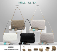 Tas Desainer Mewah Kulit PU Tas Tangan Wanita untuk Pesta Malam dan Penggunaan Sehari-hari Tas Selempang Merek Grosir Kustom