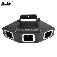 Projecteur laser à faisceau de motifs DMX512 RGB à 3 têtes Sector Line pour DJ, bars, discothèques, KTV