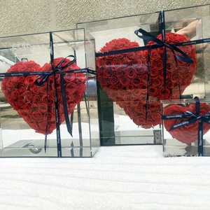 Idea <span class=keywords><strong>de</strong></span> Nuevo Producto 2026: Rosas Eternas, Regalo <span class=keywords><strong>para</strong></span> el Día <span class=keywords><strong>de</strong></span> <span class=keywords><strong>San</strong></span> Valentín, Rosa Preservada con Caja con Espejo - Product Image 3