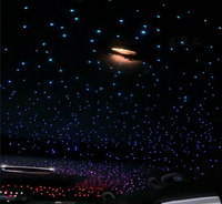 16W RGBW 12V Kit de contrôle d'écran de voiture d'origine Dynamic Color Starlight Headliner Dynamic Color Starry Sky Garantie de 3 ans pour