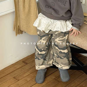 Giacche <span class=keywords><strong>invernali</strong></span> da bambino e da bambino con spessore di velluto per bambini imbottite di cotone per <span class=keywords><strong>pantaloni</strong></span> e <span class=keywords><strong>pantaloni</strong></span> da ragazza autunno/inverno - Product Image 6