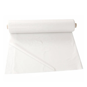 Sac de vêtement imprimé personnalisé blanc de haute qualité sac à roulettes en plastique pour le nettoyage à sec - Product Image 3