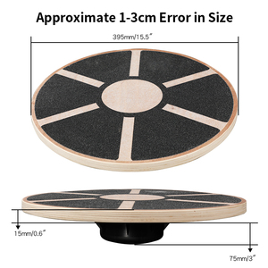 Hot Bán Bán Buôn Yoga Ổn định Phục Hồi Chức Năng Huấn Luyện Viên Tập Thể Dục Non-Slip Bằng Gỗ Cân Bằng Hội Đồng Quản Trị Cho Nam Giới Và Phụ Nữ - Product Image 2