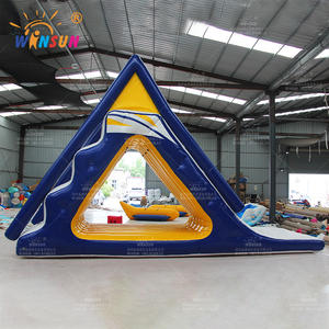 Tobogán Inflable Personalizado WINSUN para Parques Acuáticos Comerciales - Material de PVC Fácil de Instalar - Product Image 5