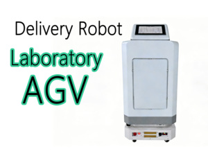 Robot AGV Inteligente para Laboratorio - Automatiza el <span class=keywords><strong>Transporte</strong></span> de Muestras y Materiales de Laboratorio, Módulos de Carga Personalizables para Muestras y Reactivos - Product Image 1