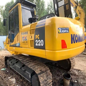 Asequible Usado Original Komatsu Usedl Excavadoras hidráulicas Usadas Excavadoras sobre orugas con alta condición - Product Image 2