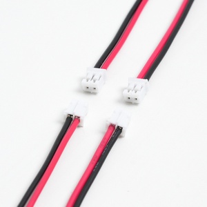 Volledig aangepaste J S T XH Ph 2.0 2-pins connectorplug mannelijk vrouwelijk siliconen kabelboom 100mm 200mm 22 24 26 AWG - Product Image 1