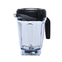 Blender Électrique Robot Culinaire Pro750/780 avec Accessoires en Verre 64oz, Tasse/Bol pour Préparations Humides, Résistant à la Chaleur et aux Chutes, Universel