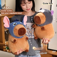 Peluche Capybara Géante Transfrontalière Tendance, Coussin en Peluche avec Rembourrage en Coton PP, 31cm-50cm