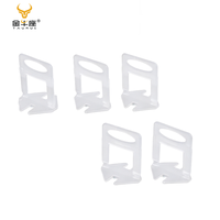 Clips de nivellement jetables Taurus en PP pour carreaux 1.0-3.0mm, entretoises pour l'installation de carreaux en céramique, porcelaine et marbre sur sols et murs