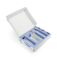 Boîte d'emballage pliable rapide en carton ondulé pour ensemble shampoing et après-shampoing