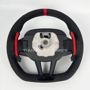 Volant chauffant en alcantara série G CS pour <span class=keywords><strong>BMW</strong></span> G20 <span class=keywords><strong>330i</strong></span> G05 G87 M2 G30 M550i G42 M240i Lci G16 M5 G90 G15 G12 X3 G01 M40i - Product Image 5