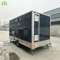 Remorque Sanitaire Goeasy Moderne et Luxueuse à Structure en Acier, Grande Capacité, pour Événements Publics ou Extérieurs, Usage Commercial