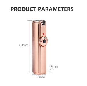 Hot Koop Nieuwe Gasaansteker Drie Jets Metalen Met Sigaar Punch Creatieve Refill Winddicht Gasaansteker - Product Image 5