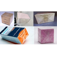 Suremballage 3D 750L Film plastique extensible Boîte de chocolat sucré Emballage de barre de savon cellophane plissé Machine d'emballage