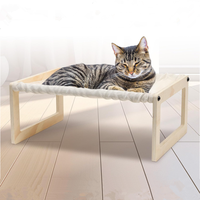 Fournisseur chinois de hamacs pour chats en bois écologiques, modernes et confortables, de forme rectangulaire