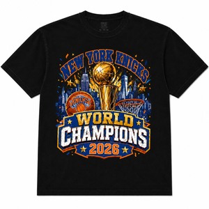 T-shirt des champions du monde des <span class=keywords><strong>Knicks</strong></span> <span class=keywords><strong>de</strong></span> <span class=keywords><strong>New</strong></span> <span class=keywords><strong>York</strong></span> 2026, tee-shirt vintage pour fans avec motif <span class=keywords><strong>de</strong></span> championnat <span class=keywords><strong>de</strong></span> <span class=keywords><strong>basket</strong></span>-ball - Product Image 1