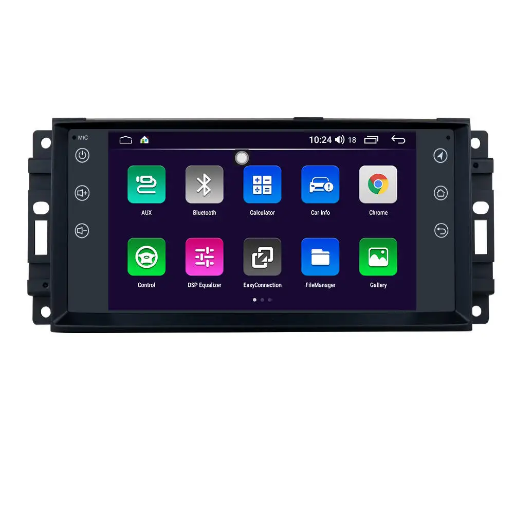 2 + 32g Carplay doppio Din Radio unità di testa Android 13 lettore Stereo per Jeep Wrangler 2010 2012 2013