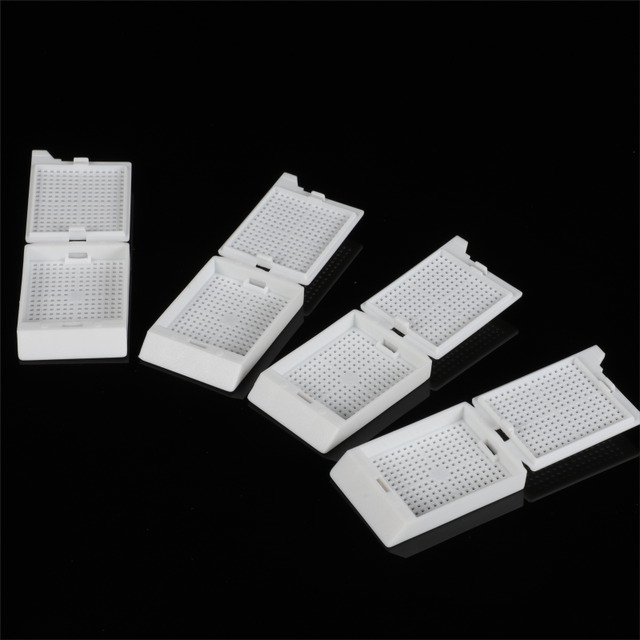 Histology Plastic Biopsy-fine square Holes Embedding Cassette