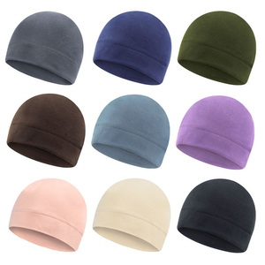 Femmes Hommes Hiver Fleece <span class=keywords><strong>Skull</strong></span> Cap Warm Thermal Outdoor Activities <span class=keywords><strong>Helmet</strong></span> Liner Bicycle Skiing Beanie Running Hiking Skullcaps - Product Image 5