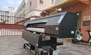 Factory Direct 1,9 m automatischer Tinten strahl drucker  plotter maschine für Polyester gewebe 1 Jahr Garantie Lösungsmittel - Product Image 4