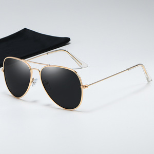 Gafas de sol clásicas de piloto para mujer, gafas de sol de diseñador de moda para hombre, espejo colorido, marco de Metal de aviación, gafas de conducción 2025 - Product Image 1