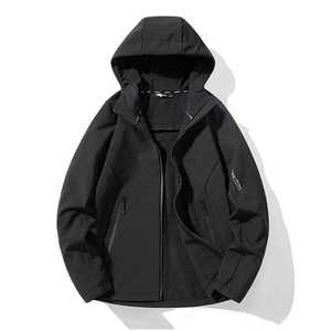 เสื้อแจ็คเก็ตกันลมบุขนแกะสำหรับผู้ชาย สีน้ำเงินเข้ม เหมาะสำหรับงานกลางแจ้งในฤดูหนาว - Product Image 3