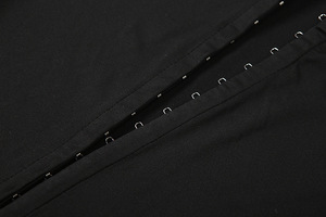 Nouvel ensemble deux pièces pour femme : haut à crochets et <span class=keywords><strong>pantalon</strong></span> évasé, col montant, coupe ajustée, confortable, respirant, sexy, idéal pour les soirées en boîte de nuit - Product Image 5