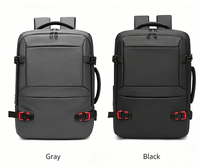 Sac à dos élégant et durable, mallette d'affaires, sacoche pour ordinateur portable, compatible chariot, pour trajets quotidiens, sac à bandoulière croisé