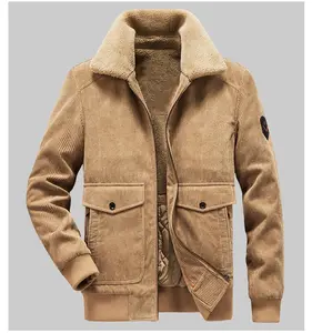 Büyük boy kış rüzgarlık klasik katı renk rahat erkek giyim soğuk geçirmez özel yapılmış erkek ceket