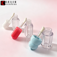 Matériaux d'emballage personnalisés pour tubes vides, tubes de gloss et de rouge à lèvres personnalisables avec logo, tubes de maquillage vides