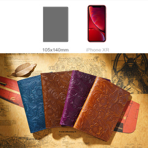 Étui de <span class=keywords><strong>Passeport</strong></span> Multicolore en <span class=keywords><strong>Cuir</strong></span> Pleine Fleur <span class=keywords><strong>Personnalisé</strong></span>, Housse en <span class=keywords><strong>Cuir</strong></span> Véritable Type <span class=keywords><strong>Cuir</strong></span> Crazy Horse - Product Image 5