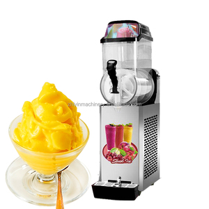 Portable Ice Drink Beverage Slush Ice <strong>Machine</strong> <strong>Machine</strong> 1 Tank Granita Slush <strong>Cocktail</strong> Syrup <strong>Machine</strong> Red R404a - Product Image 2