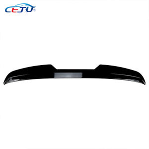 Accessoires de voiture Aile arrière noire brillante pour VW Volkswagen <span class=keywords><strong>Tiguan</strong></span> <span class=keywords><strong>MK2</strong></span> <span class=keywords><strong>R</strong></span> <span class=keywords><strong>Line</strong></span> 2017 +. - Product Image 4