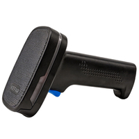 Escáner de Códigos de Barras Inalámbrico Bluetooth 2.4G KEFAR con Sensor Automático, Lector de Códigos QR 2D Portátil para Supermercados, Tiendas y Logística