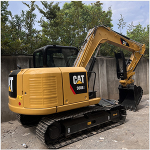Excavadora de cadenas CAT 308E2, máquina compacta de construcción con cucharón de excavación de 0.12m3 de capacidad y 3 toneladas de peso operativo. - Product Image 5