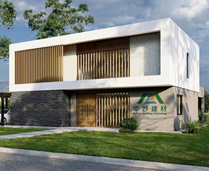 Logement modulaire préfabriqué en acier personnalisable haut de gamme avec énergie solaire pour les éco-réseaux <span class=keywords><strong>et</strong></span> les villas, kit de maisons - Product Image 3