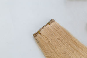 Extensions de cheveux vierges russes 100% naturelles, qualité Genius Weft, cuticules alignées, provenant d'un seul donneur, <span class=keywords><strong>prix</strong></span> de gros - Product Image 2