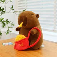 Peluche Capybara très populaire, 8 pouces, avec accessoires, plusieurs styles, adorable poupée, cadeau, vente en gros