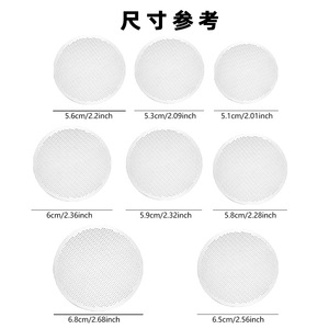 Disques filtrants à café en acier inoxydable Hoya 56 59 61 65 68 mm pour cafetière Moka, pour préparer du café vietnamien - Product Image 2