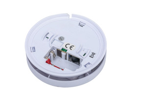 Detektor Asap Terhubung Baterai 9V, Detektor Asap Bulat Alarm Keamanan Rumah Sensor Alarm Asap - Deteksi Kebakaran yang Andal - Product Image 3