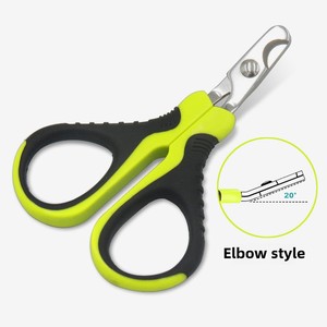 Nhỏ Dog & Cat Nail trimmers thép không gỉ vật nuôi kéo cao su làm sạch chải chuốt công cụ mèo cắt móng tay - Product Image 6