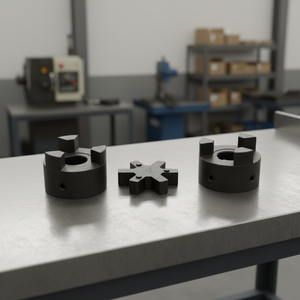 Acoplamientos Deslizantes Cruzados OEM Personalizados de Acero 45, Ejes de Conexión Ajustables Desmontables, Diámetro de 20 mm, 250 RPM para Mezcladoras y Transportadores - Product Image 1