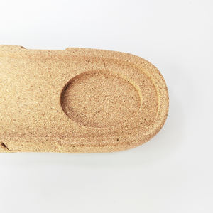 Suela intermedia de corcho personalizada, zapatos ligeros ecológicos originales, fabricante de accesorios para zapatos de corcho - Product Image 4