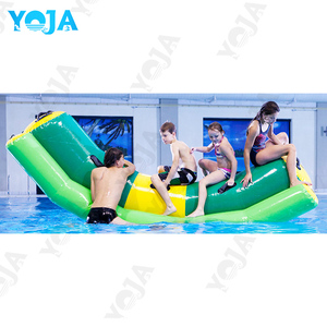 Jeux d'aventure gonflables parcours d'obstacles en eau flottante pour centres d'amusement piscines <span class=keywords><strong>parcs</strong></span> aquatiques jouets aquatiques amusants - Product Image 3